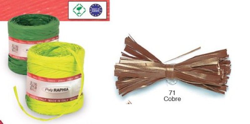 Cinta Rafia 15Mm X 200Mt Cobre 71 5400