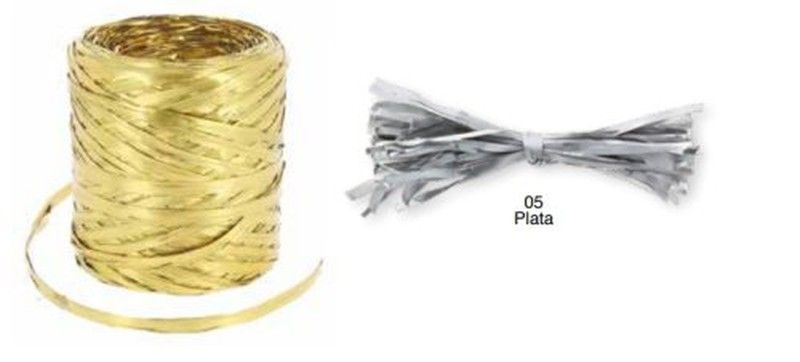 Cinta Rafia 15Mm X 200Mt Plata R-05