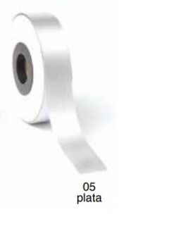 Fita de presente 13Mm X 92Mt. prata 05