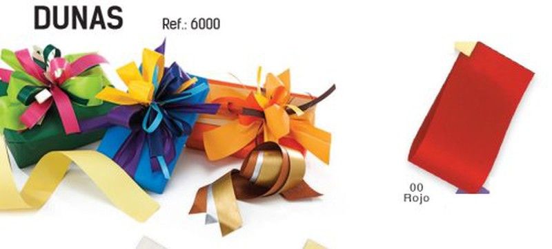 Cinta Regalo 19Mm X 50Mt. Rojo 00 6000