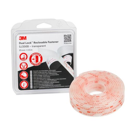 Fita de velcro Dual Lock Union Desm.Sj3560