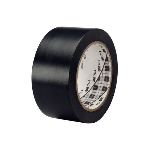 Cinta Vinil 764, 50x33m.0,13mm Neg. 24u
