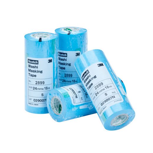 Cinta Washi 2899 Blau 18 Mm X 50 M. 12u.