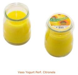 Bougie Citronnelle Moustiques Yaourt 900465