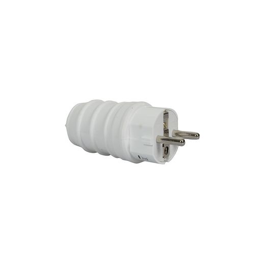 Clavija 4.8mm Caucho 16a-250v Bla Duolec