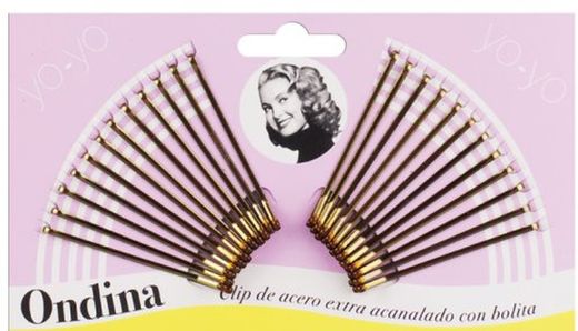 Clipe Liso 50Mm -24Un.- Bronze R-1602