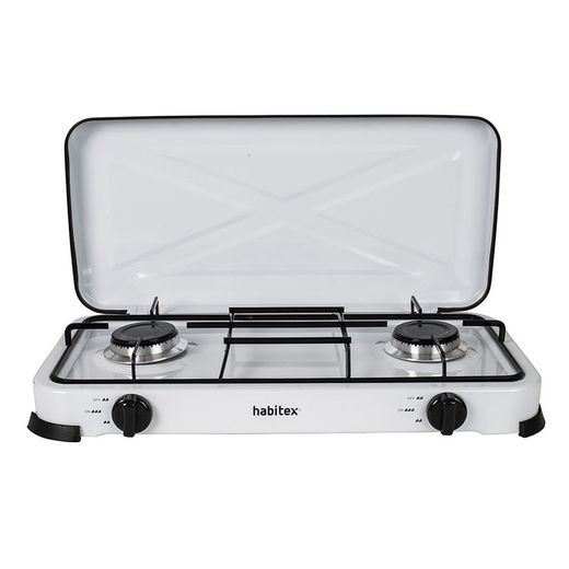 Cocina portátil HABITEX Cocina Portátil Gas 2 Fuegos. Habitex