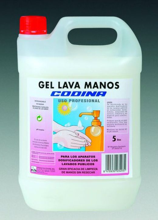Gel lavant pour les mains Codina 5000