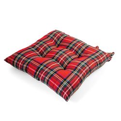 Almofada para cadeira escocesa 40 cm.
