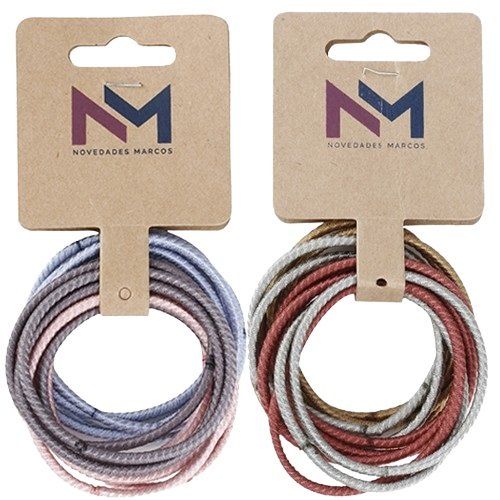 Scrunchie Cordon Nature -12u- Clo212