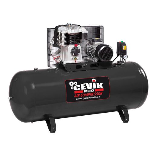 Compresor Correa 300l 5.5hp 400v Cevik