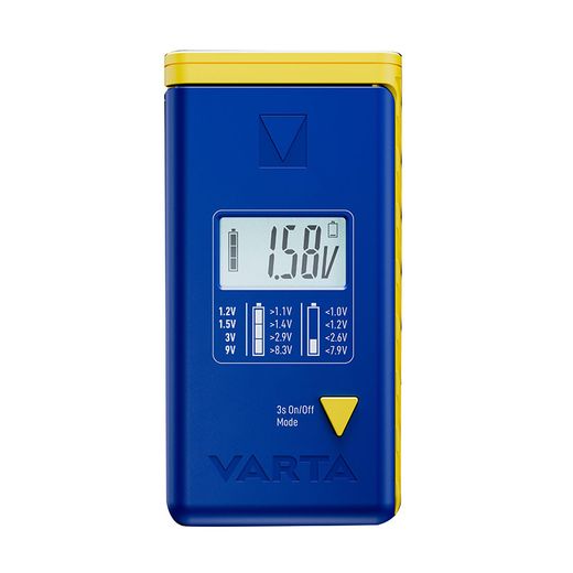 Comprovador de Piles Varta Lcd