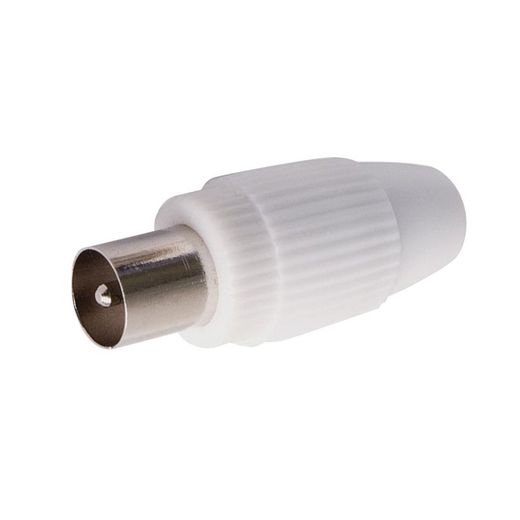 Conector antena TV AXIL Conector Recto Macho Axil Granel