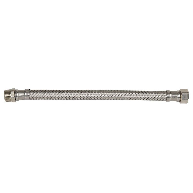 Conexión flexible sanitario HABITEX. Conexion Flex.20 Inox.13 Mh-1/2"