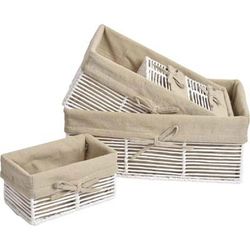 Lot de 5 Corbeilles à Papier/Structure Métallique Bco