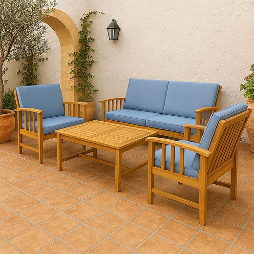 Conjunt Moble Jardí 4Pcs Litoral