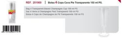 Copes Cava Transparent 150Ml (4) 251900