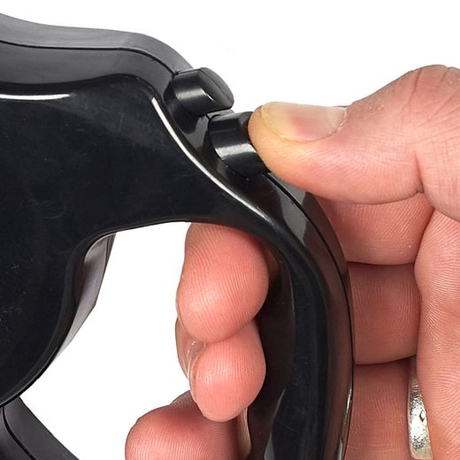 Laisse rétractable pour chien, couleurs assorties