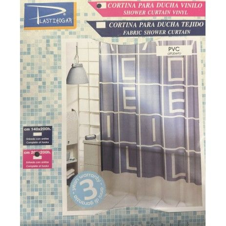 Rideau de douche assorti de luxe 2x2m