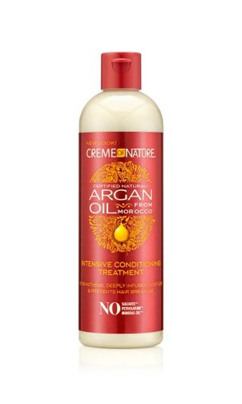 Après-shampoing à l'huile d'argan Creme Of Nature. 354