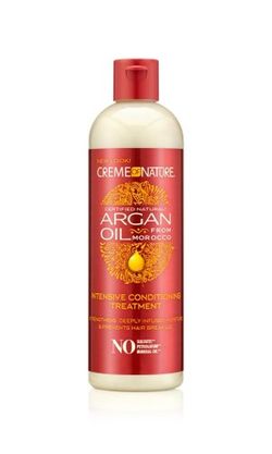Après-shampoing à l'huile d'argan Creme Of Nature. 354
