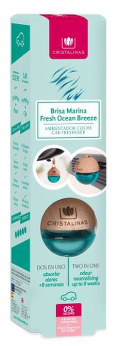 Cristalinas Ambientador Coche Brisa Mari
