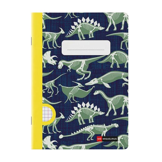 Cuaderno Grapa A5 48Hj Dino Fossil