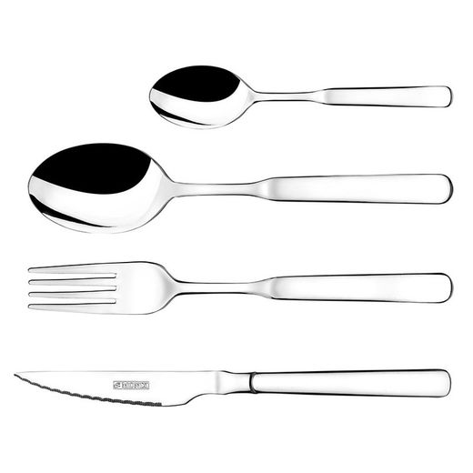 Cubiertos MONIX Milán. Cubiertos Acero Inox Milan Estuche 24 Pz