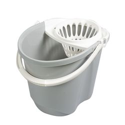 Balde Habitex Cinzento Claro 15L.C/Escorredor
