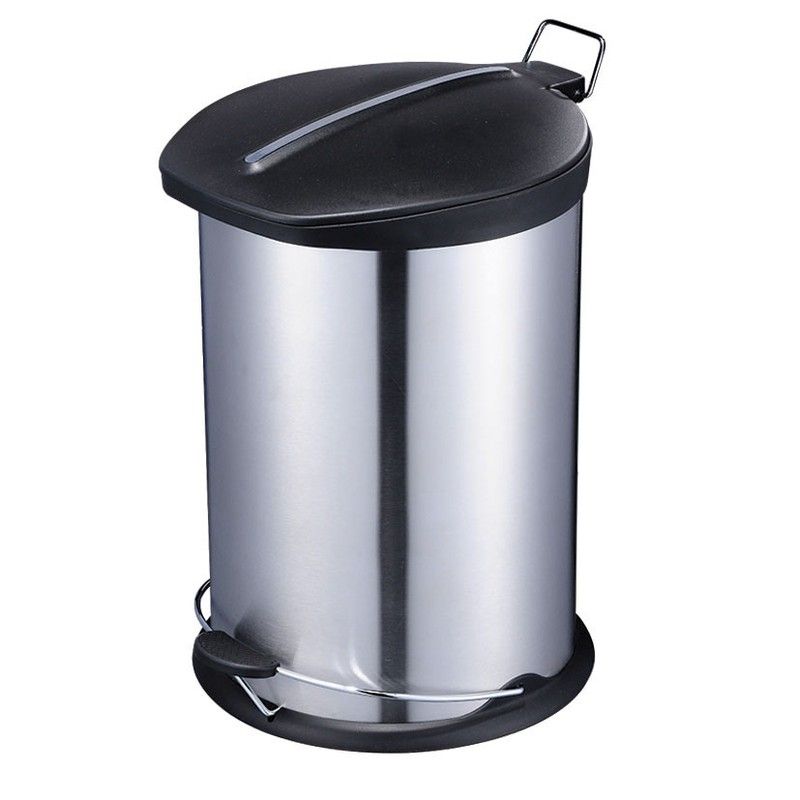 Cubo baño pedal HABITEX Cubo Pedal Inox Satin / Pp 5 L. Habitex