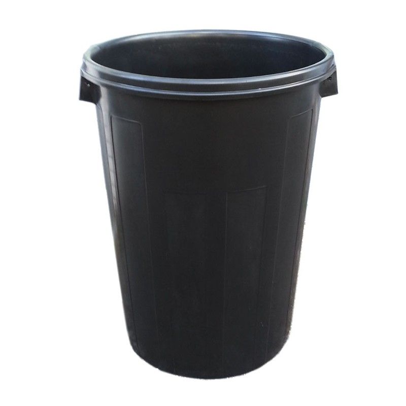 Cubo comunal TRILLA-DENOX. Cubo Comunal 95L. Negro