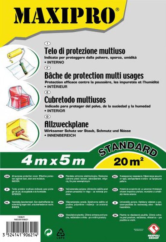 Cubretodo 5X4  7 Micras Standard  190621