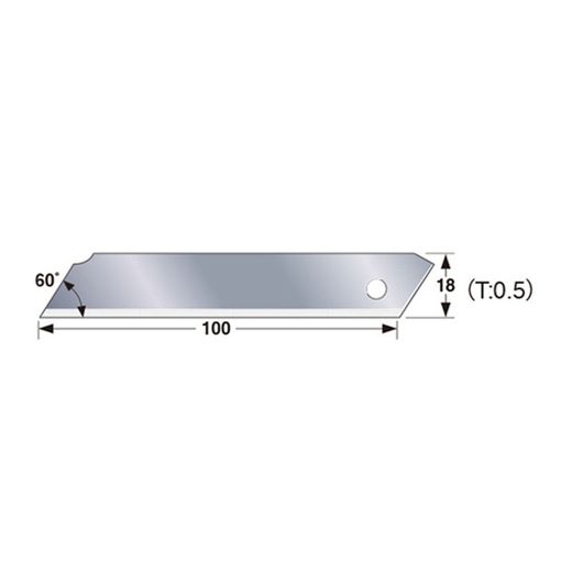 Cuchilla TAJIMA LCB-50S. Cuchilla Lcb-50S 10 Uds. Tajima