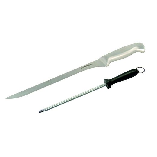 Cuchillo jamonero + chaira
