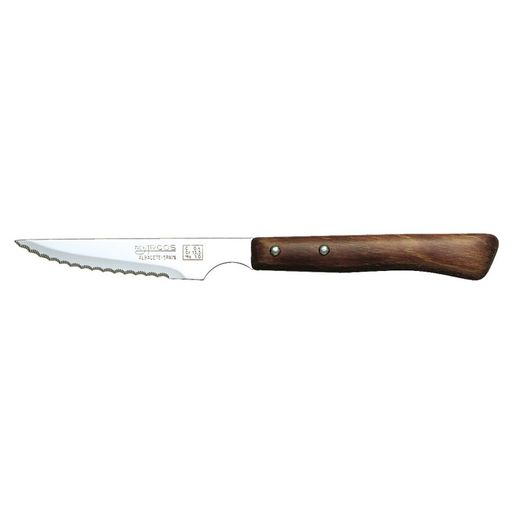 Cuchillo y tenedor chuletero ARCOS Cuchillo Chuletero Inox. M.Mad.11Cm