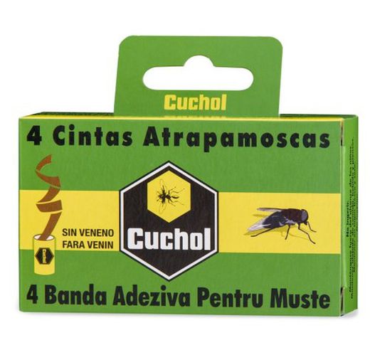 Fita armadilha para moscas Cuchol -4-