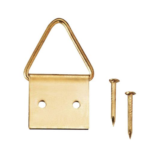 Cuelgacuadros EHS. Cuelgacuadros Latón 6X6. 12U.Ehs