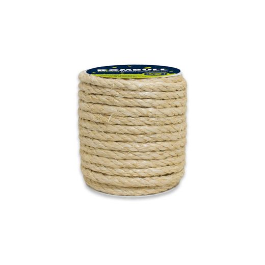 Cuerda Cableada Sisal 4c 6mm/25m