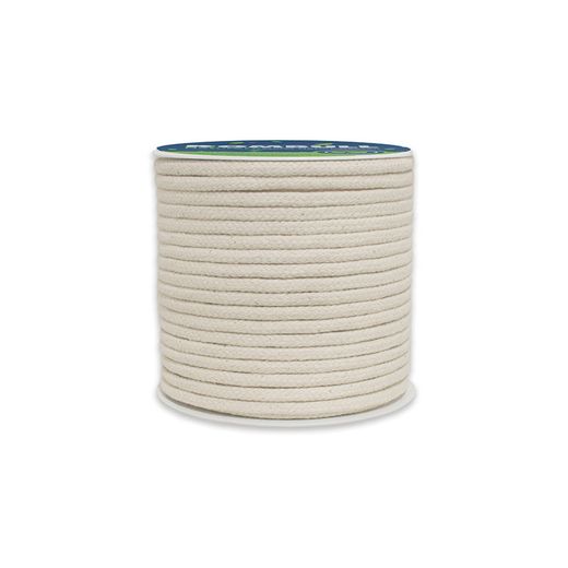 Cuerda Trenz Algodon 100% 5mm/60m Bl