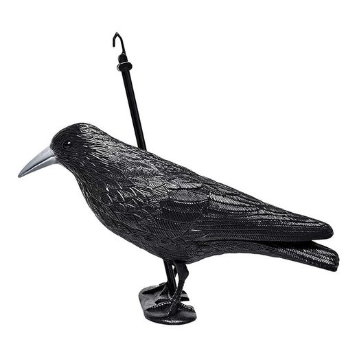 Cuervo Señuelo Espantapáj. 33X20X12 Cm