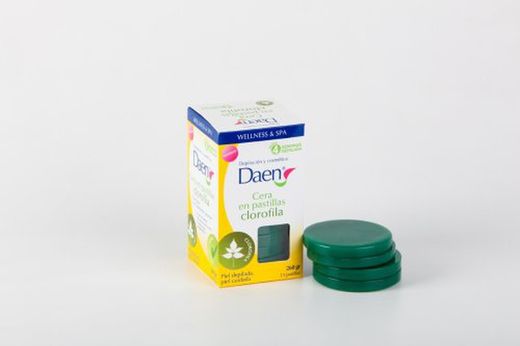 Daen Cire Chaude 13 Pastilles. Chlorophylle