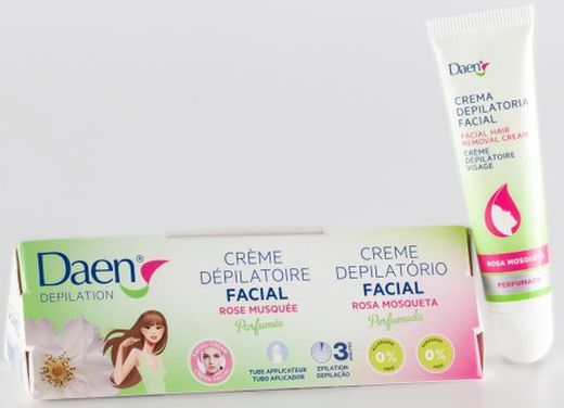Crème dépilatoire Daen. Rose musquée pour le visage. 15