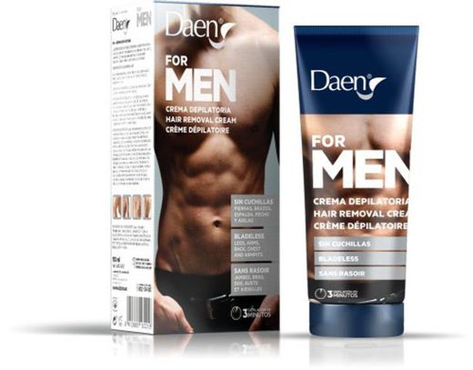 Crème dépilatoire Daen 150 ml pour homme
