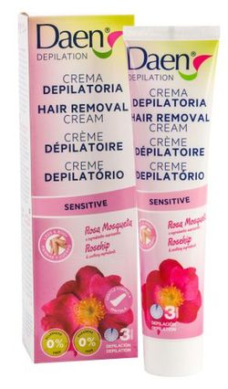 Crème dépilatoire à la rose musquée Daen 125