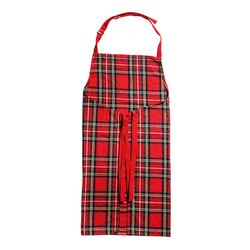 Avental escocês 80x85 cm.