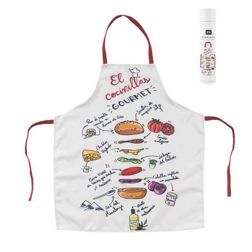 Davantal Unisex Recepta Burguer