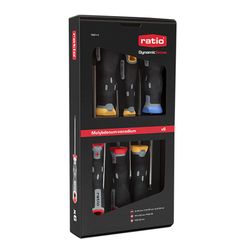 Tournevis RATIO série DynamicTecno Destorn.Set 6 Ratio Pieces