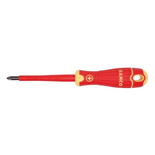 Destornillador varilla aislada BAHCO Aislo Destornill.Phillips Nº1X80 Aislo
