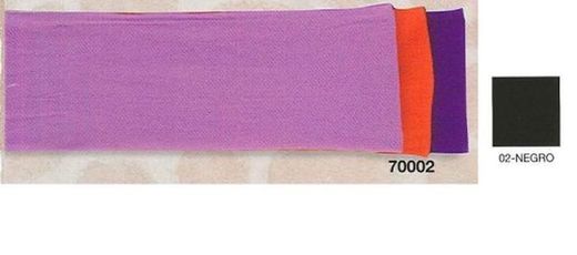 Bandeau élastique N°8 Noir (6 unités)