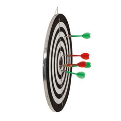 Diana per penjar amb 6 dards. 36,5 cm.